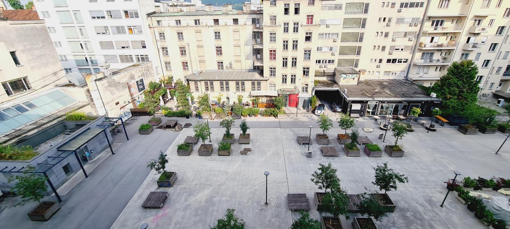 Апартаменты Little Plaza Duplex Любляна Экстерьер фото